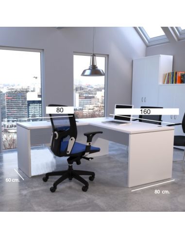 Medidas escritorio esquinero EURO 2000 de Euromof