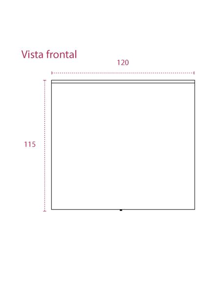Medidas mostrador recepción Basic de JGorbe