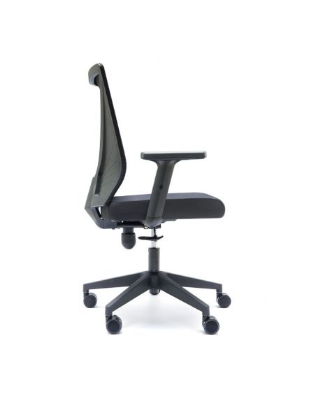 Silla de oficina tirana de euromof en color negro