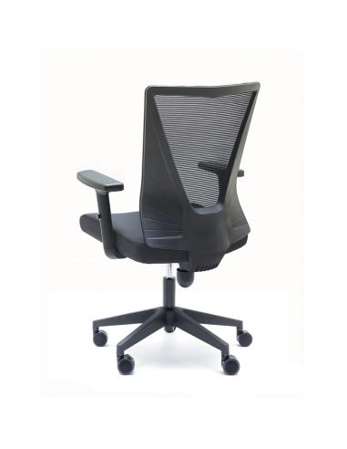 Silla de oficina tirana de euromof en color negro