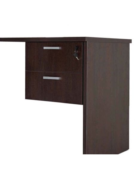 Cajonera oficina colgante de madera 2 cajones de Kesta Cajonera oficina colgante de madera 2 cajones de Kesta