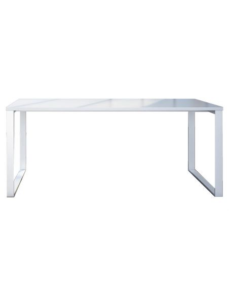 mesa escritorio de oficina color blanco marco cerrado envío rapido de aic mesa escritorio de oficina color blanco marco cerrado envío rapido de aic