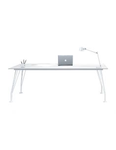 mesa de diseño blanca new con envío express de aic 2