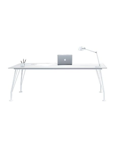 mesa de diseño blanca new con envío express de aic mesa de diseño blanca new con envío express de aic