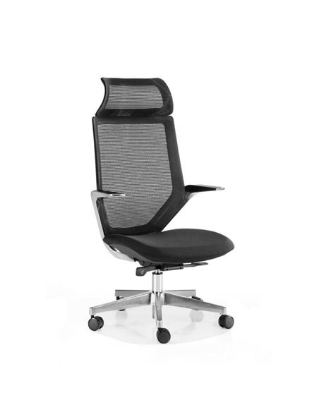 Sillón oficina Tokio de Euromof con respaldo en malla