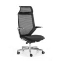 Sillón oficina Tokio de Euromof con respaldo en malla