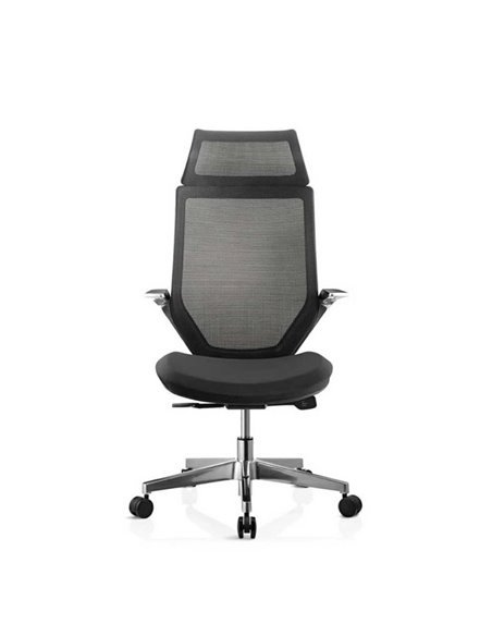 Sillón oficina Tokio de Euromof con respaldo en malla