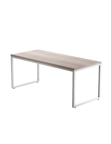 ESCRITORIO DE OFICINA STRIP DE KESTA TABLERO HAYA ESTRUCTURA BLANCO ESCRITORIO DE OFICINA STRIP DE KESTA TABLERO HAYA ESTRUCTURA BLANCO