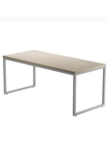 ESCRITORIO DE OFICINA STRIP DE KESTA TABLERO ROBLE ESTRUCTURA GRIS CLARO ESCRITORIO DE OFICINA STRIP DE KESTA TABLERO ROBLE ESTRUCTURA GRIS CLARO