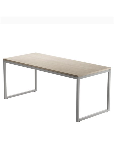 ESCRITORIO DE OFICINA STRIP DE KESTA TABLERO ROBLE ESTRUCTURA GRIS CLARO ESCRITORIO DE OFICINA STRIP DE KESTA TABLERO ROBLE ESTRUCTURA GRIS CLARO