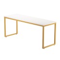 MESA DE FORMACIÓN STRIP DE KESTA BLANCO AMARILLO