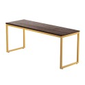 MESA DE FORMACIÓN STRIP DE KESTA CASTAÑO AMARILLO