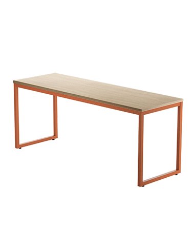 MESA DE FORMACIÓN STRIP DE KESTA ROBLE TEJA MESA DE FORMACIÓN STRIP DE KESTA ROBLE TEJA