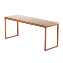 MESA DE FORMACIÓN STRIP DE KESTA ROBLE TEJA