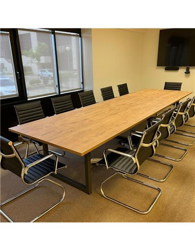 Mesa reuniones rectangular Quadrum de Emobok Mesa reuniones rectangular Quadrum de Emobok