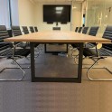 Mesa reuniones rectangular Quadrum de Emobok