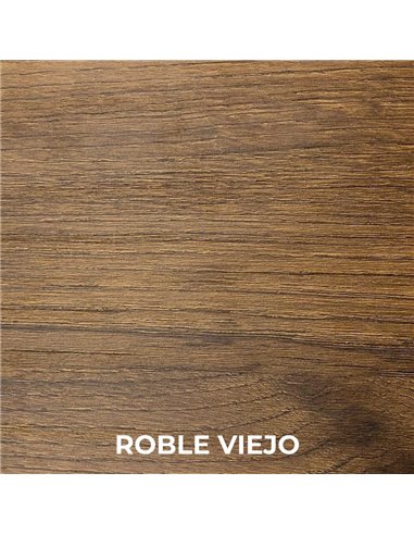 Mesa de despacho Ego de Emobok roble viejo