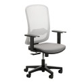 Silla ergonómica Aura con respaldo de malla y ajuste lumbar | Laoficinaonline