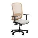 Silla ergonómica Aura con respaldo de malla y ajuste lumbar | Laoficinaonline