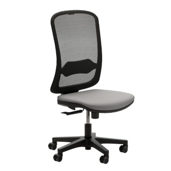 Silla ergonómica Aura con respaldo de malla y ajuste lumbar | Laoficinaonline