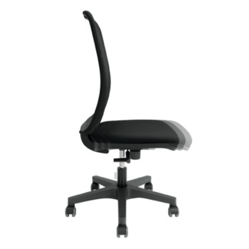 Silla ergonómica Aura con respaldo de malla y ajuste lumbar | Laoficinaonline