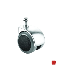 Ruedas silla oficina blandas cromadas especiales para suelo parquet 2