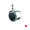 Ruedas silla oficina blandas cromadas especiales para suelo parquet