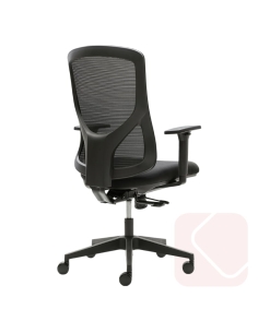 Silla ergonómica negra Nantes. 2