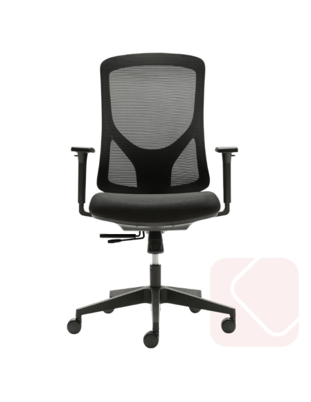 Silla ergonómica negra Nantes. Silla ergonómica negra Nantes.
