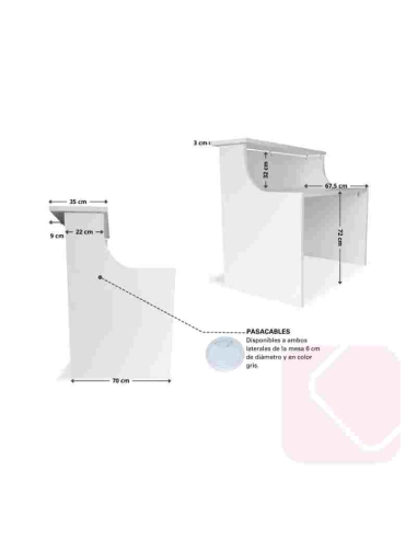 ESQUINA PARA MOSTRADOR EURO DE EUROMOF ESQUINA PARA MOSTRADOR EURO DE EUROMOF