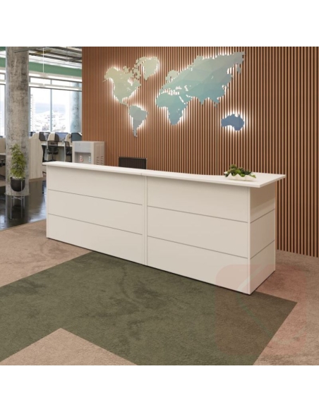 Mostrador para recepción Euro de Euromof