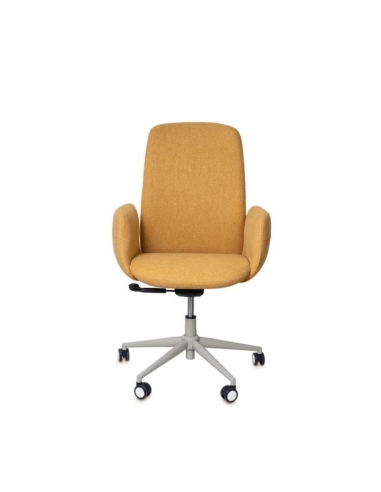 Silla de oficina British de Somcasa mostaza