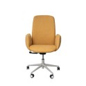 Silla de oficina British de Somcasa mostaza