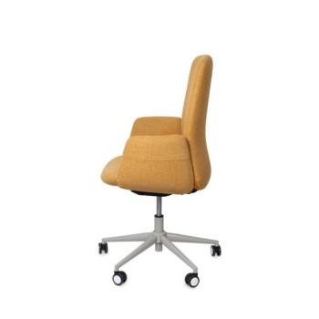 Silla de oficina British de Somcasa mostaza