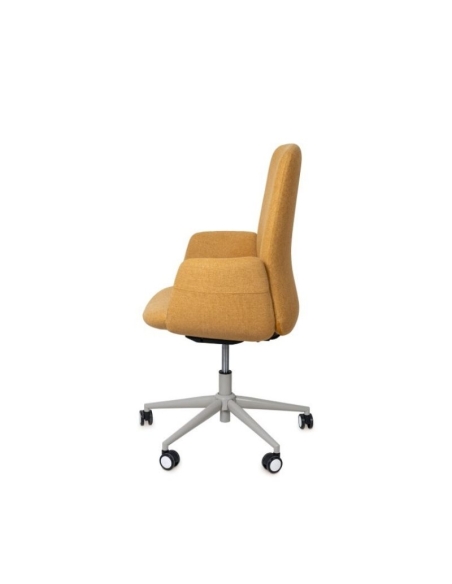 Silla de oficina British de Somcasa mostaza