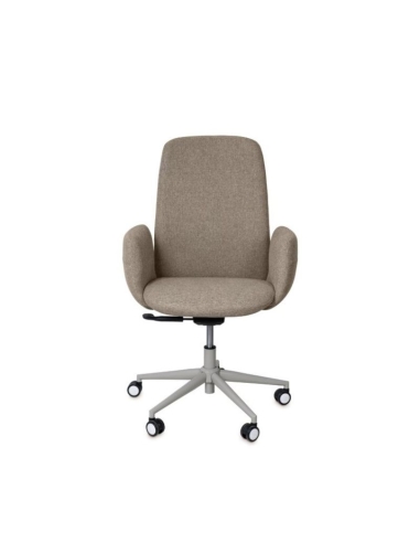 Silla de oficina British de Somcasa taupe