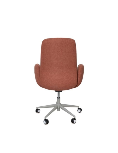 Silla de oficina British de Somcasa terracota