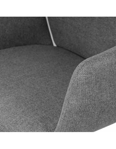 Silla de oficina British de Somcasa gris