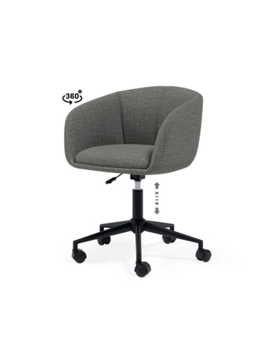 Silla de oficina Arizona en color gris oscuro Silla de oficina Arizona en color gris oscuro