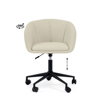 Silla de oficina Arizona en color beige