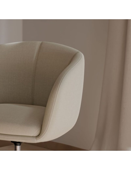 Silla de oficina Arizona en color beige