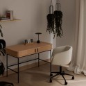 Silla de oficina Arizona en color beige