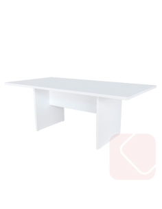 Mesa rectangular con base en h de euromof 2
