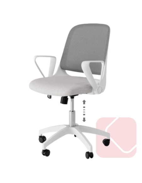 SILLA DE ESTUDIO OFICINA BLANCA SIRACUSA