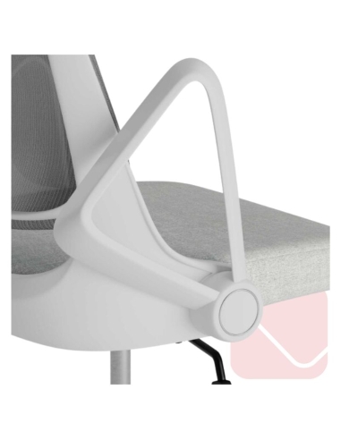 SILLA DE ESTUDIO OFICINA BLANCA SIRACUSA