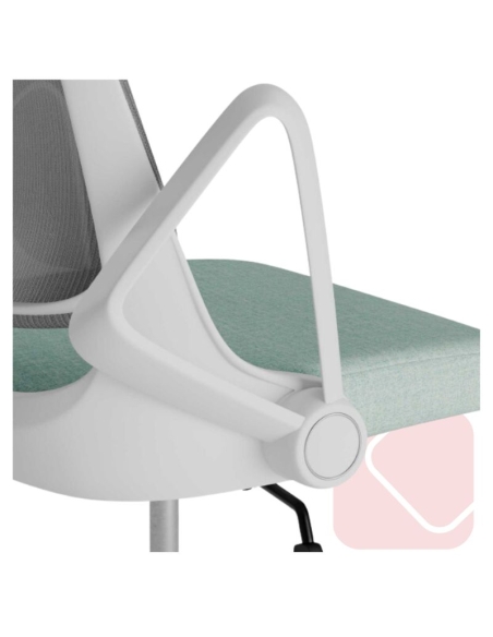 SILLA DE ESTUDIO OFICINA BLANCA SIRACUSA