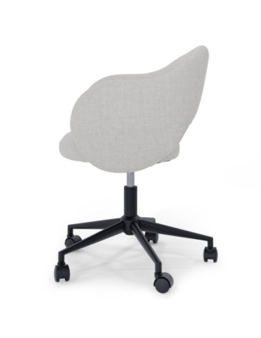 Silla de oficina tallin en color gris claro