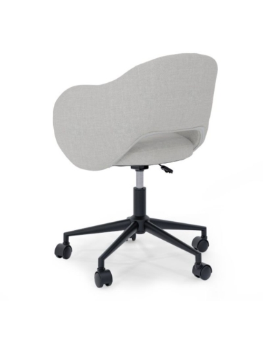 Silla de oficina tallin en color gris claro