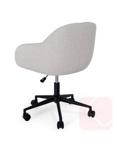 Silla de oficina Canterbury en color gris claro