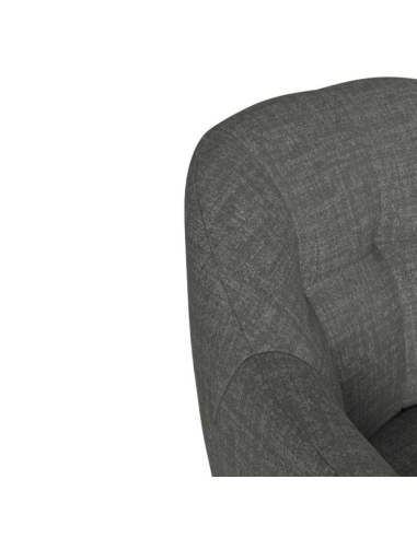 Silla de oficina Canterbury en color gris oscuro